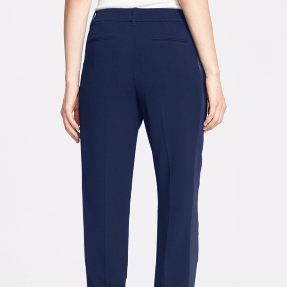 NWT $325 VINCE Satin Strapping Trouser‎ Pants in 14 - Picture 5 of 14